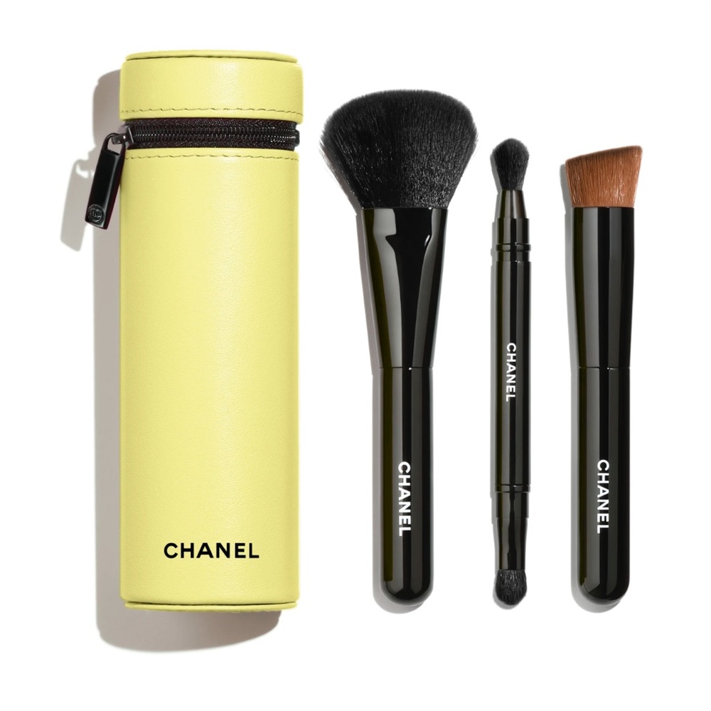 💎 CHANEL 3-piece brush set-limited edition